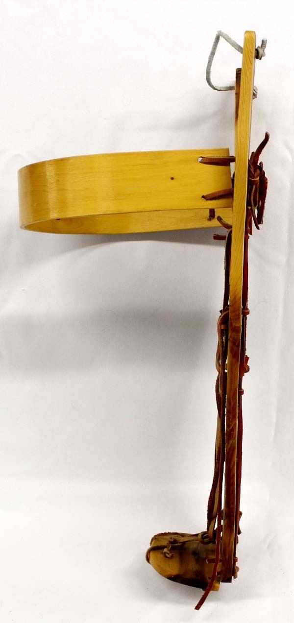 Native American Navajo Cedar Wood Cradle Board