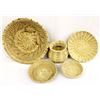 Image 1 : 5 Native American Tohono O'odham Baskets