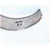Image 2 : Navajo Sterling Inlay Opal & Red Shell Bracelet