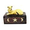 Image 1 : Balinese Hand Carved Wooden Lidded Box