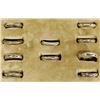 Image 1 : 10 Native American Navajo Sterling Wedding Bands
