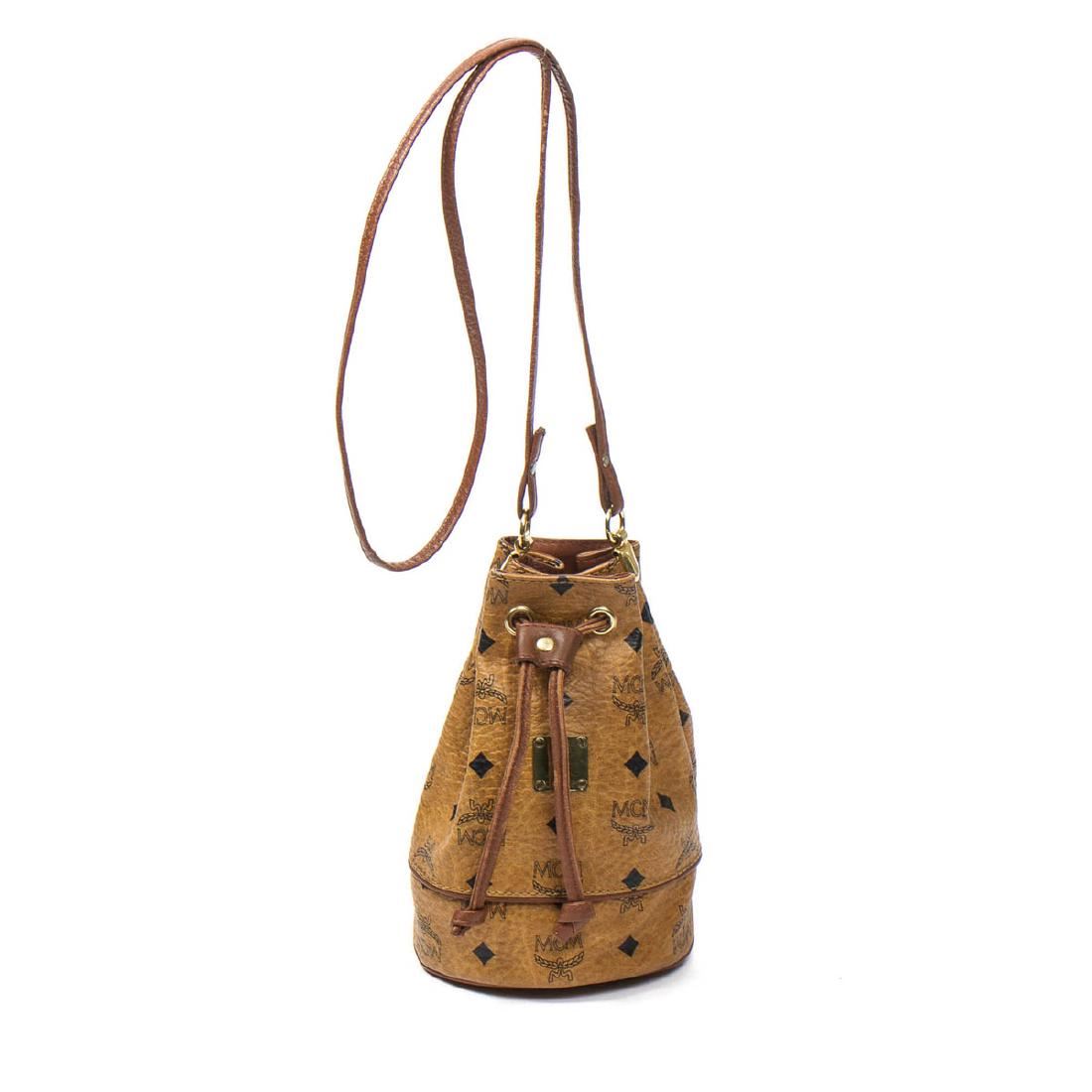 mcm drawstring backpack