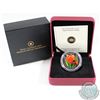 Image 1 : 2011 Canada $20 Tulip with Venetian Glass Ladybug Fine Silver Coin (TAX Exempt)