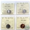 1965-1971 Canada ICCS Certified PL-66 Collection. You will receive 1965 10-cent Heavy Cameo, 1967 10