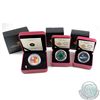 Image 1 : 2013-2016 Canada $20 Fine Silver coin Collection (Tax Exempt). You will receive 2013 Glass Candy Can