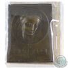 Image 1 : Sainte Anne Bronze Plaque By Artist Vinci Schabgr. Plaque has a weight of 193.9 grams and a dimensio