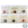 Image 1 : ICCS Specimen Lot; 1967 1ct SP-65, 1971 1ct SP-66 Heavy Cameo, 2010 1ct SP-66 Magnetic, 1996 5ct Nea