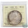 Image 1 : Silver $1 1936 ICCS Certified MS-64