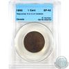 Image 1 : 1-cent 1892 Obverse 3 CCCS Certified EF-40. Repunched 'N' & 'D' in 'Canada'.