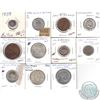 Image 1 : 1839-1964 Estate World Coin Collection. You will receive 1838 British 2-pence, 1867 France 50-cent, 