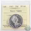 Image 1 : 1967 Canada 50-cent ICCS Certified SP-66 Heavy Cameo