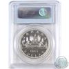 Image 2 : 1965 Canada Type 2 $1 PCGS Certified PL-66