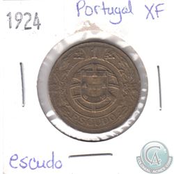 1924 Portugal Escudo EF