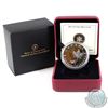 Image 1 : 2013 Canada $5 Silver Maple Leaf 25th Anniversary with Selective Gold Plating (outer sleeve lightly 