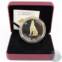 2017 Canada 50-cent Big Coin - Alex Colville Design 5oz. Fine Silver Coin in Red RCM Display Box wit