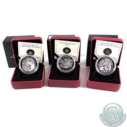 RCM Issue: 2013 $20 Beaver & 2013 $20 Untamed Arctic Fox & Pronghorn. 3pcs.