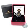 Image 1 : RCM Issue: 2013 Canada 25-cent Hummingbird 0.5g Pure Gold Coin (coin has light toning marks). TAX Ex