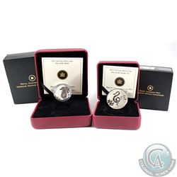 2013 Canada $10 Year of the Snake Chinese Character & 2013 $20 Year of the Snake (coin comes without