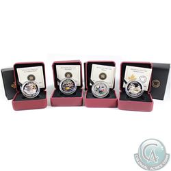 Lot of 4x 2013-2014 $10 Ducks of Canada Fine Silver Coins. You will receive: 2013 Mallard (RCM Displ