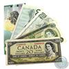 Image 1 : Run of Five Different $20.00 Notes ranging from 1954 to 2004. Included is a 1954, 1969, 1979, 1991 a