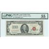 Image 1 : 1966 $ 100 Legal Tender Note PMG About Uncirculated 55