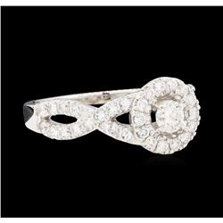 1.00 ctw Diamond Ring - 14KT White Gold