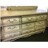Image 2 : PULASKI PEARL MARQUIS 9 DRAWER ORNATE DRESSER WITH MIRROR - RETAIL $5,700
