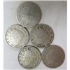 Image 1 : 1900-P Liberty Head Nickels