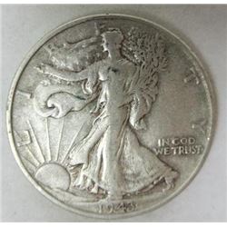 1943-P Walking Liberty Half Dollar