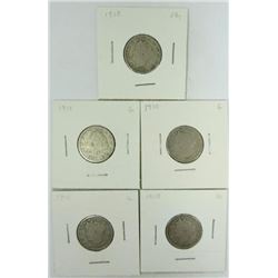 1910-P Liberty Head Nickels