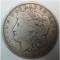 1921 Morgan Dollar