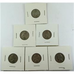 1943 Jefferson Nickels