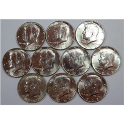 1969-D Kennedy Half Dollars