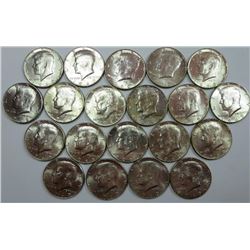 1969-D Kennedy Half Dollars