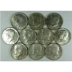 1968-D Kennedy Half Dollars