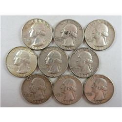 1961 Washington Quarters