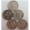 Image 1 : 1936 Mercury Dimes