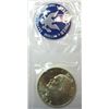 Image 1 : 1971 Ike Silver Uncirculated Dollar