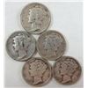 Image 1 : 1937 Mercury Dimes