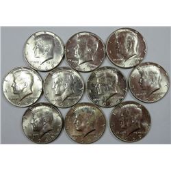 1969-D Kennedy Half Dollars