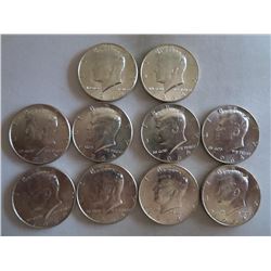 1964 Kennedy Half Dollars