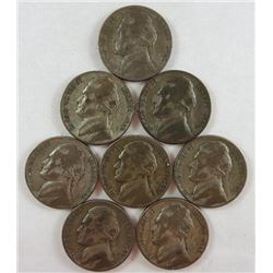 1945-S Jefferson Nickels