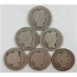 1902-1907 Barber Dimes