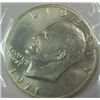 Image 1 : 1971 Ike Unc Silver Dollar