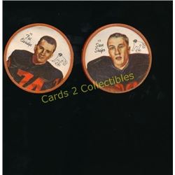 1964 Nalley's Coins Steve Shafer & Pat Claridge