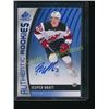 Image 1 : 17-18 SP Game Used Autographs Blue Jesper Bratt