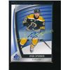 Image 1 : 17-18 SP Game Used Autographs Blue Ryan Spooner