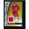 Image 1 : 17-18 SP Game Used Gold Martin Necas Jersey RC