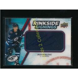 17-18 UD Ice Rinkside Signings Jack Roslovic