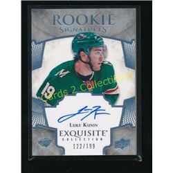 17-18 Exquisite RC Auto Luke Kunin 122/199